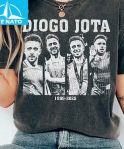Diogo Jota 1996-2025 Player Collage Shirt