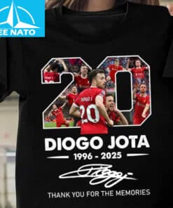 Diogo Jota 1996-2025 Thank You For The Memories Shirt