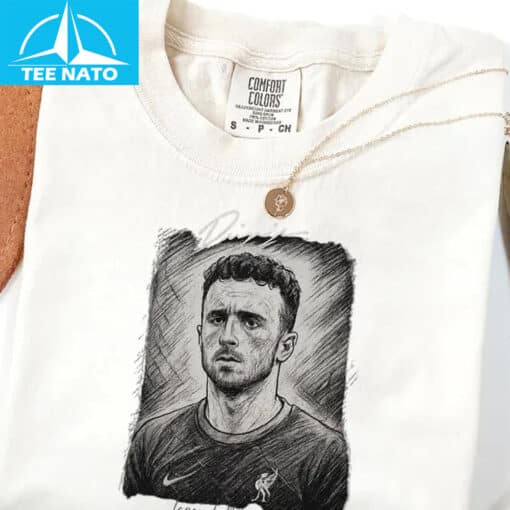 Diogo Jota 20 Forever In Out Hearts T-Shirt - Image 4
