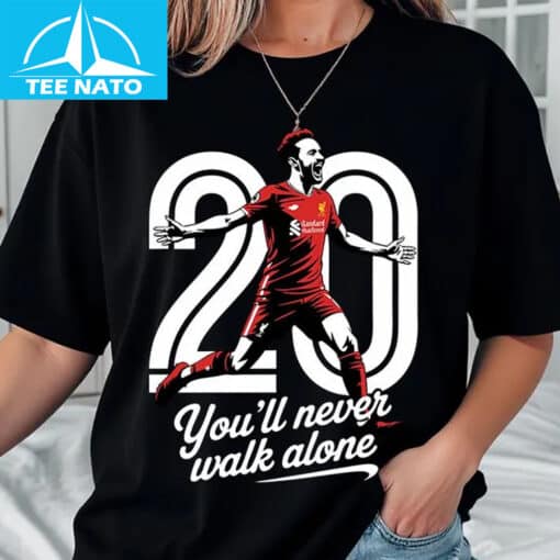 Diogo Jota 20 You 'll Never Walk Alone Shirt - Image 4