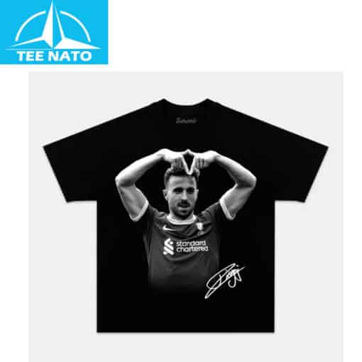 Diogo Jota Celebration Pose Autograph Shirt