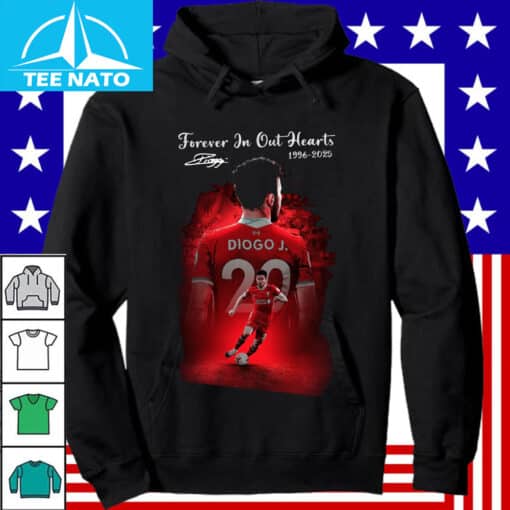 Diogo Jota Forever In Our Hearts 1996-2025 Tribute Shirt - Image 2
