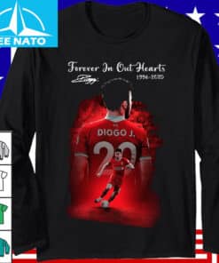 Diogo Jota Forever In Our Hearts 1996 2025 Tribute Shirt2