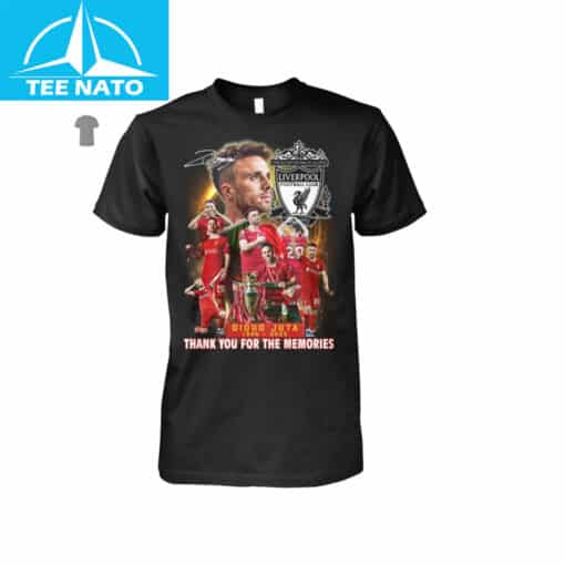 Diogo Jota Liverpool FC 1996-2025 Thank You For The Memories Shirt