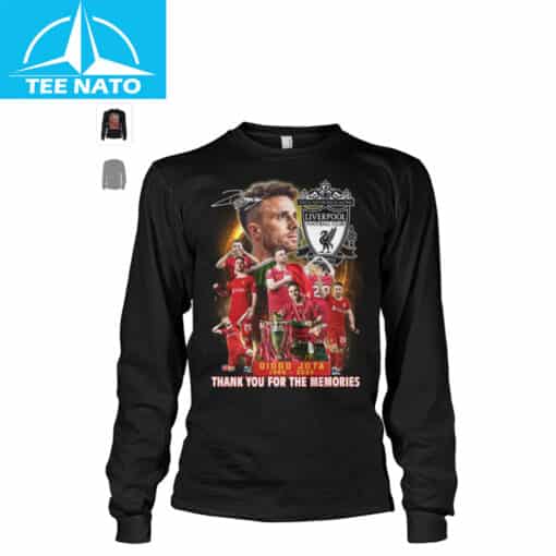 Diogo Jota Liverpool FC 1996-2025 Thank You For The Memories Shirt - Image 3