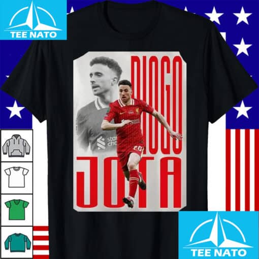 Diogo Jota Liverpool FC Player Shirt - Image 4