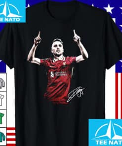 Diogo Jota Liverpool FC Pointing Up Celebration Shirt