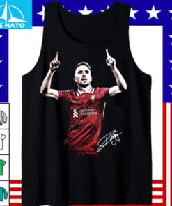 Diogo Jota Liverpool FC Pointing Up Celebration Shirt3