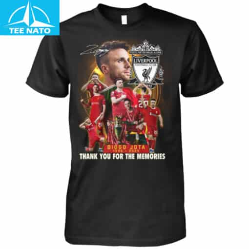 Diogo Jota Liverpool FC 'Thank You For The Memories' Fan Shirt