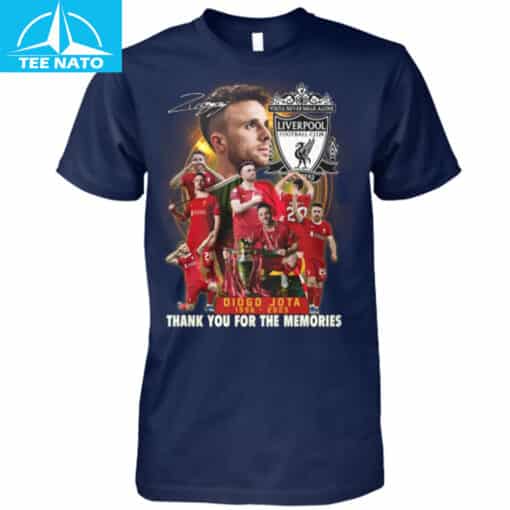 Diogo Jota Liverpool FC 'Thank You For The Memories' Fan Shirt - Image 4
