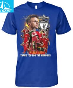 Diogo Jota Liverpool FC Thank You For The Memories Fan Shirt4