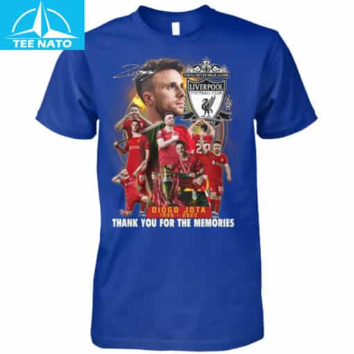 Diogo Jota Liverpool FC 'Thank You For The Memories' Fan Shirt - Image 5