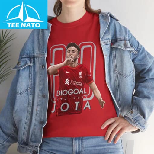 Diogo Jota Liverpool Shirt - Image 4