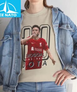 Diogo Jota Liverpool Shirt 3