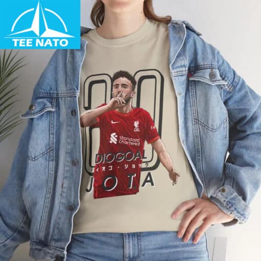 Diogo Jota Liverpool Shirt - Image 3