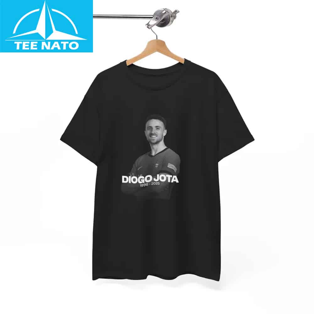 Diogo Jota Memorial Soccer Shirt on display