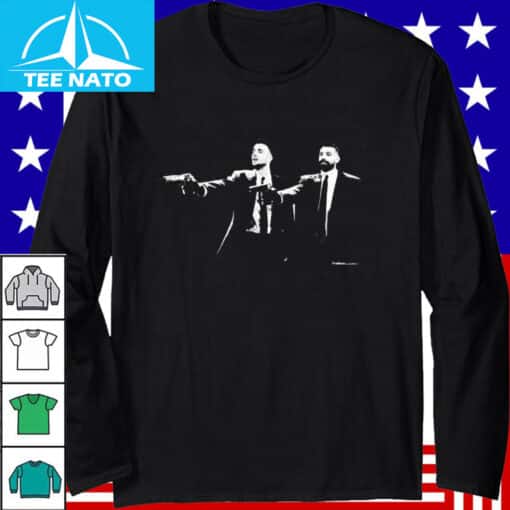 Diogo Jota & Mo Salah Pulp Fiction Style Shirt - Image 5