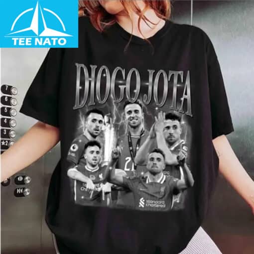 Diogo Jota Shirt Premier League Soccer Fan Gift - Image 2