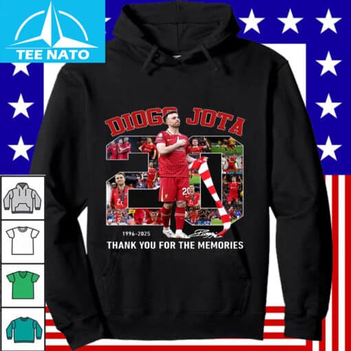 Diogo Jota Thank You For The Memories Shirt - Image 2