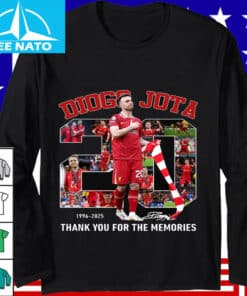Diogo Jota Thank You For The Memories Shirt2