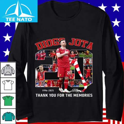 Diogo Jota Thank You For The Memories Shirt - Image 3