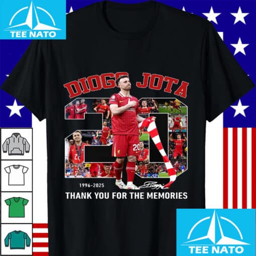 Diogo Jota Thank You For The Memories Shirt - Image 4