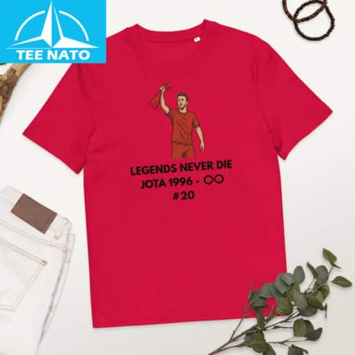 Diogo Jota Tribute Legends Never Die Shirt