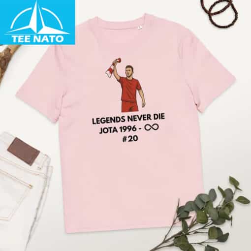 Diogo Jota Tribute Legends Never Die Shirt - Image 3