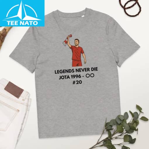 Diogo Jota Tribute Legends Never Die Shirt - Image 4
