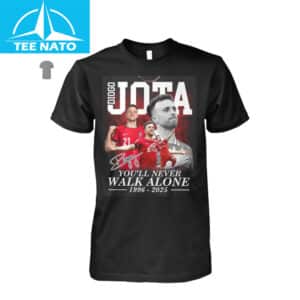 Diogo Jota Youll Never Walk Alone 1996-2025 Shirt 12 Diogo Jota Youll Never Walk Alone 1996 2025 Shirt