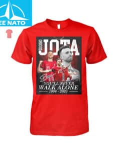 Diogo Jota Youll Never Walk Alone 1996 2025 Shirt4