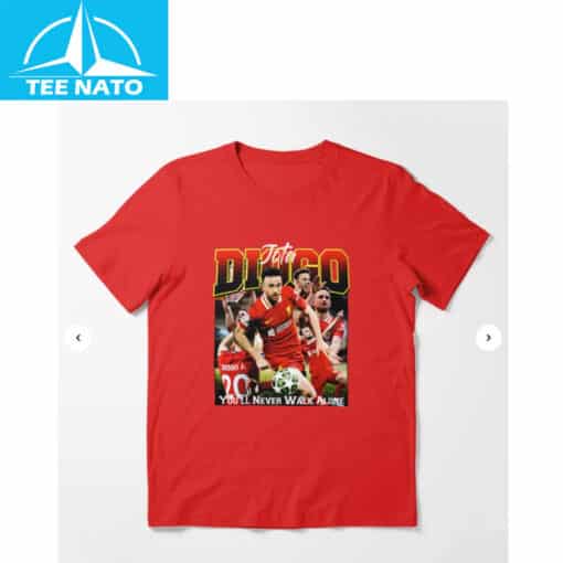 Diogo Jota Youll Never Walk Alone Shirt - Image 4