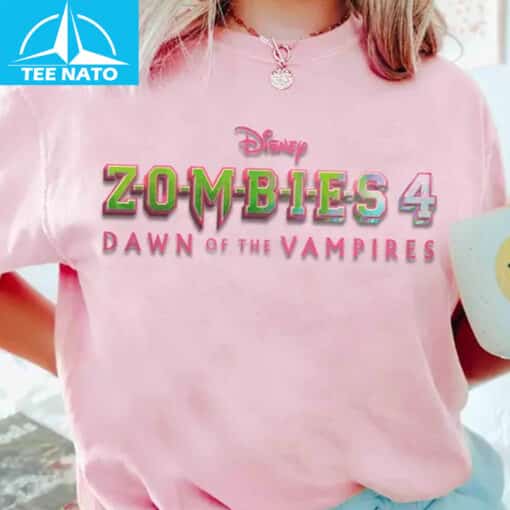 Disney Channel Zombies 4 Movie Logo Shirt - Image 2