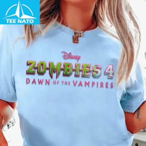 Disney Channel Zombies 4 Movie Logo Shirt - Image 3