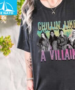 Disney Descendants Chillin Like A Villain Shirt