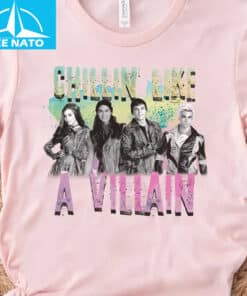 Disney Descendants Chillin Like A Villain Shirt2