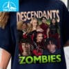 Disney Descendants Zombies Worlds Collide Tour All Characters Shirt