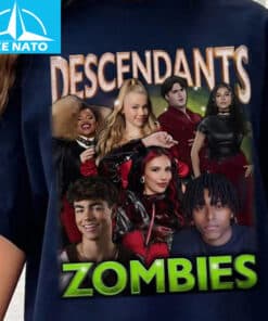 Disney Descendants Zombies Worlds Collide Tour All Characters Shirt