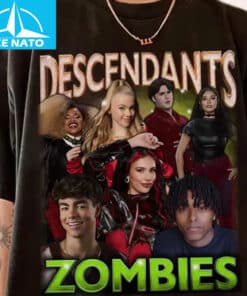 Disney Descendants Zombies Worlds Collide Tour All Characters Shirt2