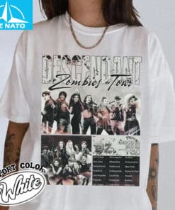 Disney Descendants Zombies Worlds Collide Tour Summer 2025 Shirt2