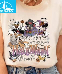 Disney Halloween Mickeys Not So Scary Party Shirt3