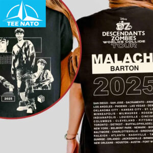 Disney Malachi Barton Descendants Zombies Worlds Collide Tour Shirt 12 Disney Malachi Barton Descendants Zombies Worlds Collide Tour Shirt