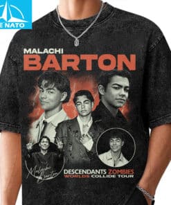 Disney Malachi Barton Descendants Zombies Worlds Collide Tour Shirt3
