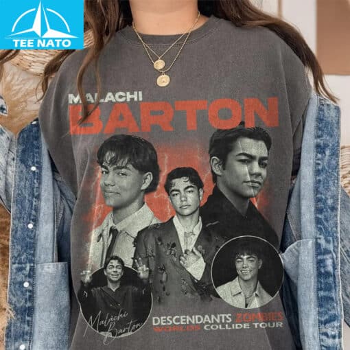 Disney Malachi Barton Descendants Zombies Worlds Collide Tour Shirt - Image 3