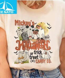 Disney Mickeys Halloween Candy Co Shirt3