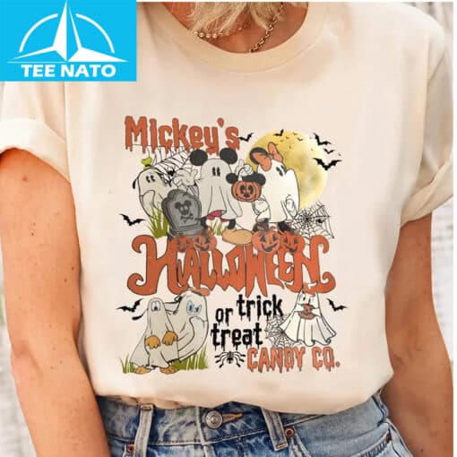 Disney Mickey’s Halloween Candy Co Shirt - Image 3