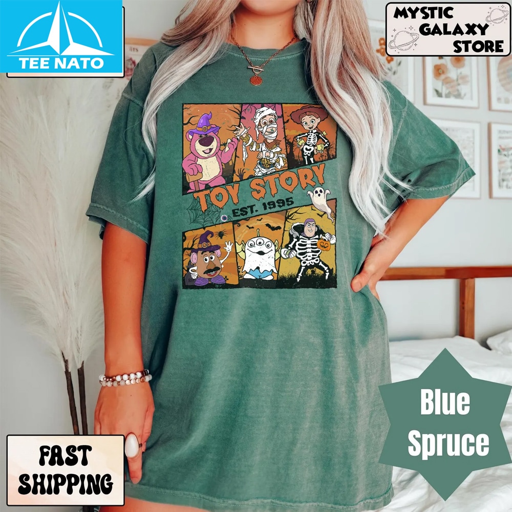 Disney Toy Story Est.1995 Halloween Shirt - Image 4