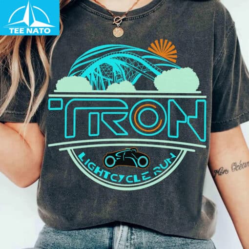 Disney Tron Lightcycle Run Shirt - Image 4