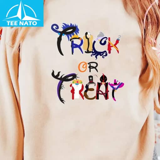 Disney Villains Trick or Treat Shirt - Image 2