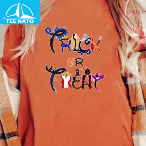 Disney Villains Trick or Treat Shirt - Image 3